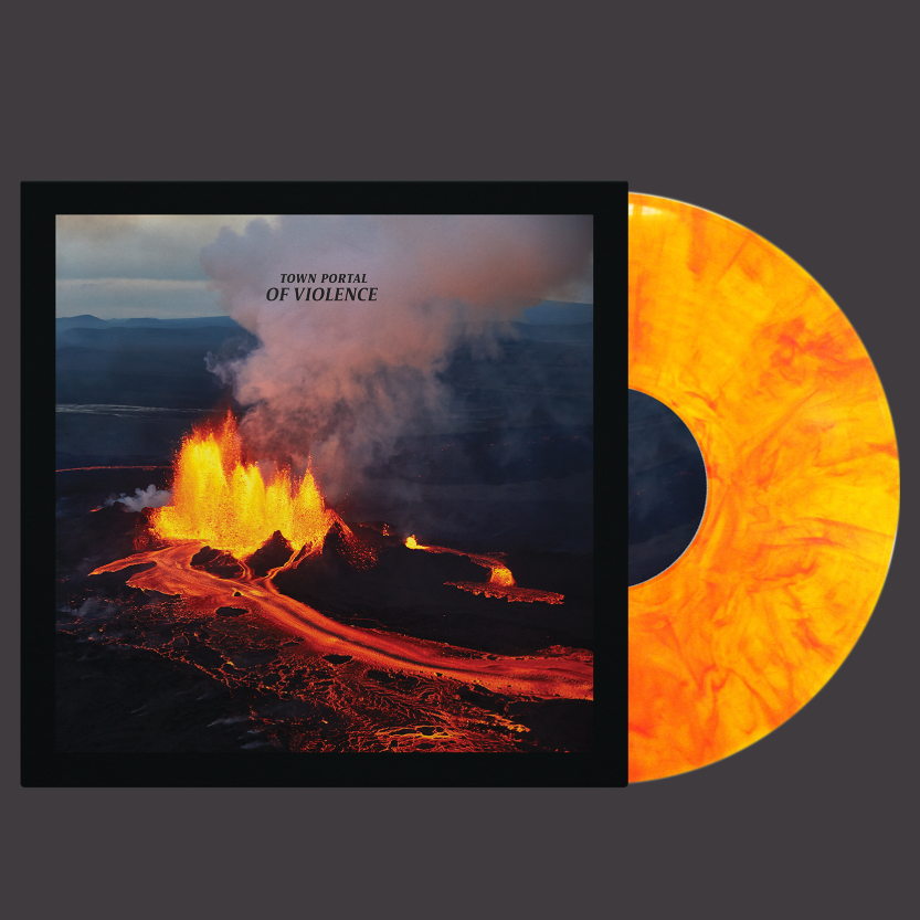 Of Violence: Orange/Red Lava Marble Vinyl Reprint | Town Portal